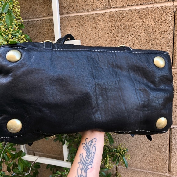 Cynthia Rowley XL Shoulder Leather Hobo - Picture 6 of 8